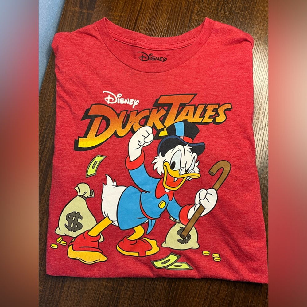 Disney duck tales Scrooge Mcduck t-shirt